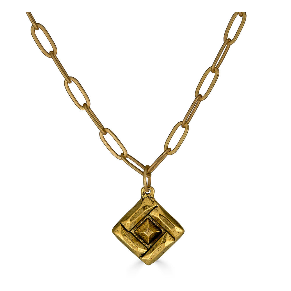 Geometric Pendant Necklace